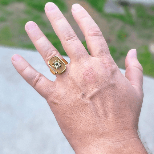 Unique Crystal Rings