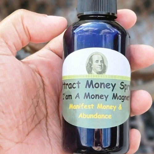 Spray de manifestación de dinero hecho a mano - Aura Spray
