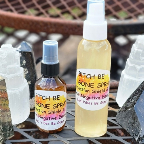 Bitch Be Gone Spray | Handmade Protection Smudge Spray