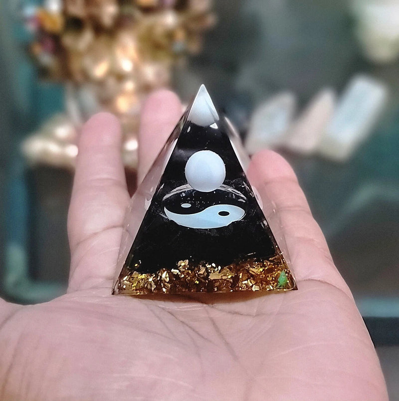 Yin Yang Orgone Pyramid