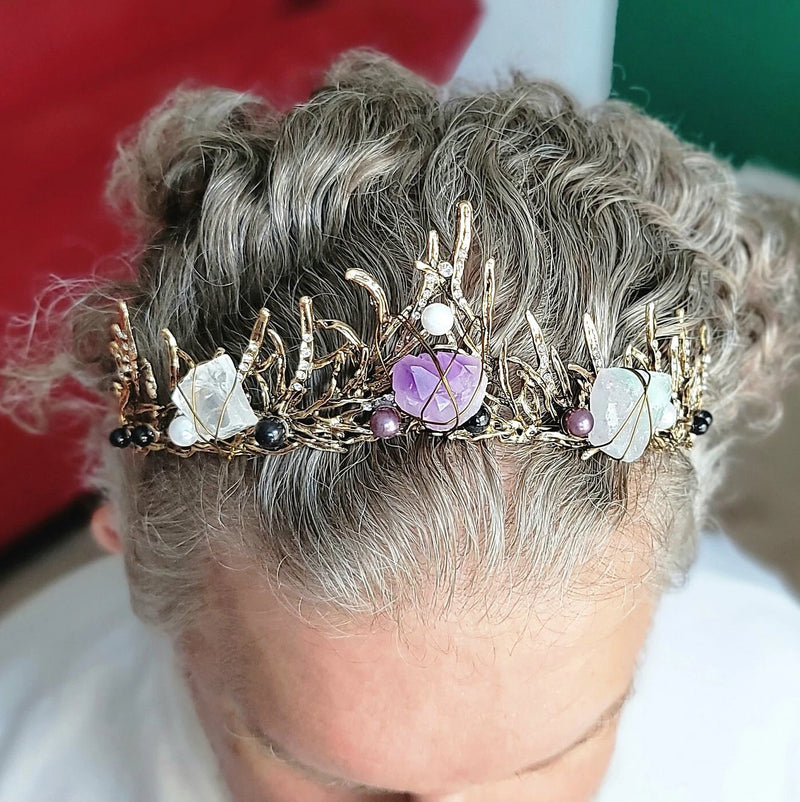 Magical Crystal Crowns and Gemstone Crowns